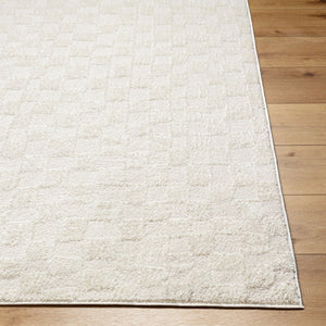 Livabliss Freud Turkish Machine Woven High Pile Runner Rug for Hallway and Entryway White, Ivory 2'7" x 7'3" FEU2306-2773