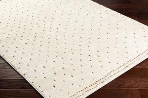 Livabliss Freud Soft High Pile Polyester Runner Rug Turkish Woven Hallway and Entryway Accent Ivory, Brown 9'2" x 12' FEU2315-9212