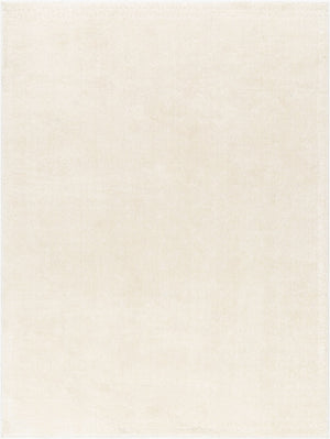 Livabliss Freud Plush Polyester Runner Rug Machine Woven in Turkey for Hallways and Entryways Ivory, White 9'2" x 12' FEU2316-9212