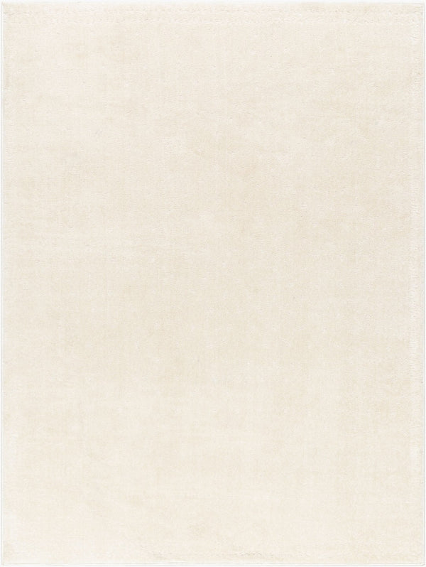 Livabliss Freud Plush Polyester Runner Rug Machine Woven in Turkey for Hallways and Entryways Ivory, White 9'2" x 12' FEU2316-9212