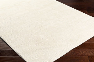 Livabliss Freud Plush Polyester Runner Rug Machine Woven in Turkey for Hallways and Entryways Ivory, White 9'2" x 12' FEU2316-9212