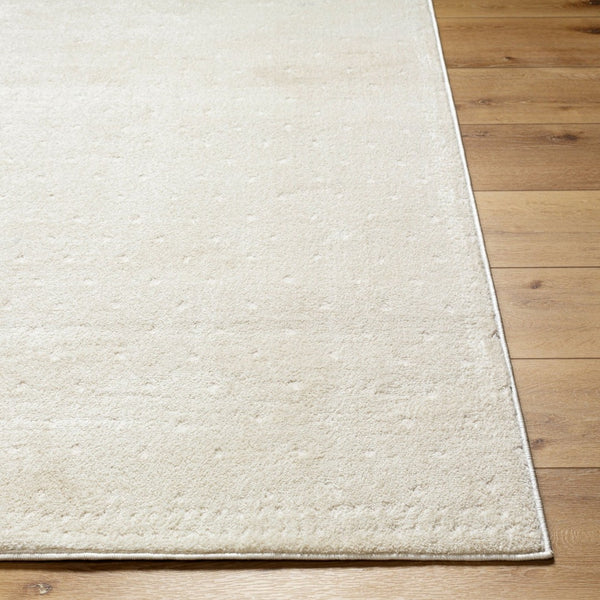 Livabliss Freud Plush Polyester Runner Rug Machine Woven in Turkey for Hallways and Entryways Ivory, White 9'2" x 12' FEU2316-9212
