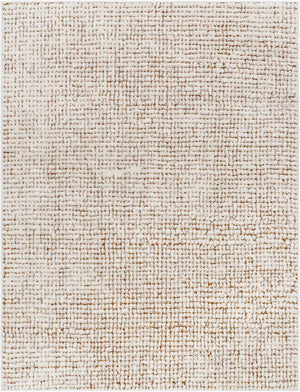Livabliss Freud Plush High Pile Polyester Runner Rug Woven in Turkey for Hallways and Entryways Ivory, Brown 7'10" x 10' FEU2318-71010