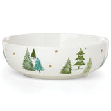 Lenox Balsam Lane Serving Bowl Green, WHITE PORCELAIN 882061