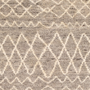 Surya Fez Luxurious Handmade 2' X 3' Wool Area Rug - High-pile, Durable Design For Stylish Home Decor Taupe Wool Fez2300-23