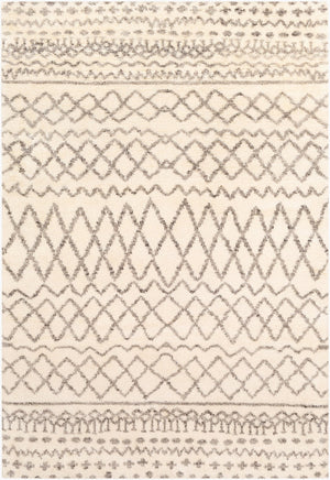 Surya Fez Luxurious Handmade 2' X 3' Wool Area Rug - High-pile, Durable Design For Stylish Home Decor Ivory Wool Fez2301-810