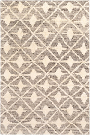 Surya Fez Hand-knotted Wool Rug Moroccan Geometric High Pile Artisan Accent for Entryway FEZ2303-23