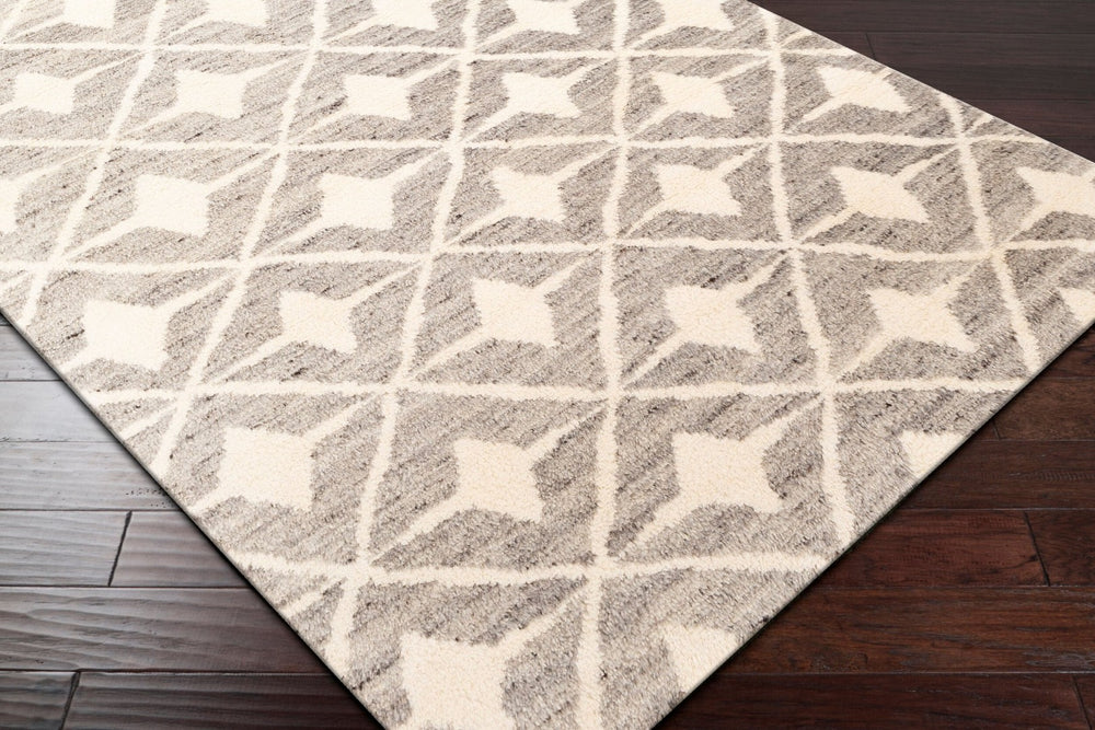 Surya Fez Hand-knotted Wool Rug Moroccan Geometric High Pile Artisan Accent for Entryway FEZ2303-23
