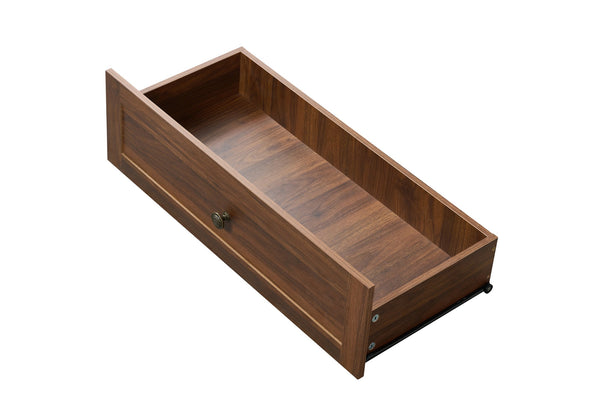 English Elm Dome Top Apothecary Cabinet Antique Inspired Tall Storage with Arched Silhouette Walnut,Walnut Brown W1785S00001