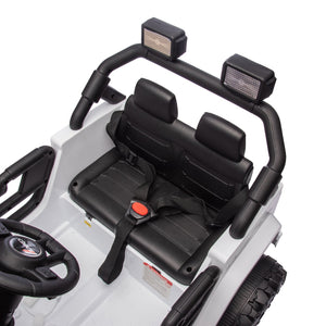 English Elm 12v Kids Electric Ride on Car with Parental Remote Four-wheel Suspension and Led Lights W1578P210884