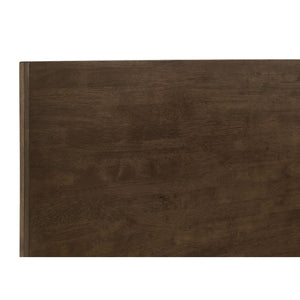 English Elm Hemlock Warm Brown Eastern King Bedroom Set with Platform Bed and Floating Base B062S01535