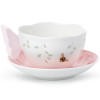 Lenox Butterfly Meadow Figural Pink Cup & Saucer Multi, WHITE PORCELAIN 806723