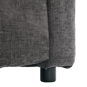 English Elm Cozy Oversized Upholstered Sofa Set - Plush Comfort With Double Cushion Support For Modern Living Rooms N719S001921E