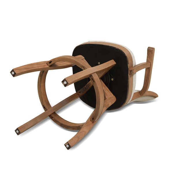 English Elm Jennifer Taylor Home - Williams 31" Swivel Bar Stool With Armrests - Timeless Comfort, Durable Design & Stain-Resistant Upholstery B2719P238368