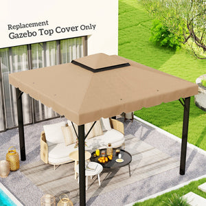 English Elm Outsunny Portable Galvanized Steel Carport with Uv Shield Pe Cover for Bikes and Tools W2225P200876