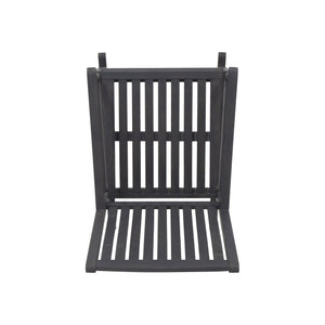 English Elm Christopher Knight Home® - Acacia Outdoor Porch Rocking Chair – Durable Acacia Hardwood, Rustic Slat Design, Smooth Rocking Motion DARK GREY 65490.00DGRY