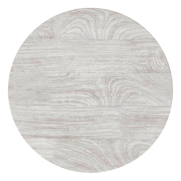 English Elm Boyd Hand-carved Solid Mango Wood Accent Table with White Finish for Modern Living White Washed B136P414661