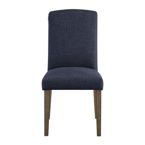 OSP Home Furnishings Everly Dining Chair  - Set of 2 Navy