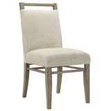 Madison Park Elmwood Modern/Contemporary Dining Chair Set of 2 MP108-0911 Cream