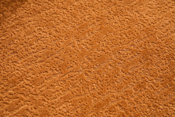 English Elm Compression Compression Sponge Sofa Curved Modular Sectional with 30D High-Density Chenille Sleeper for Cozy Apartment Living Room Comfort and Safe Rounded Design Orange W2231S00015