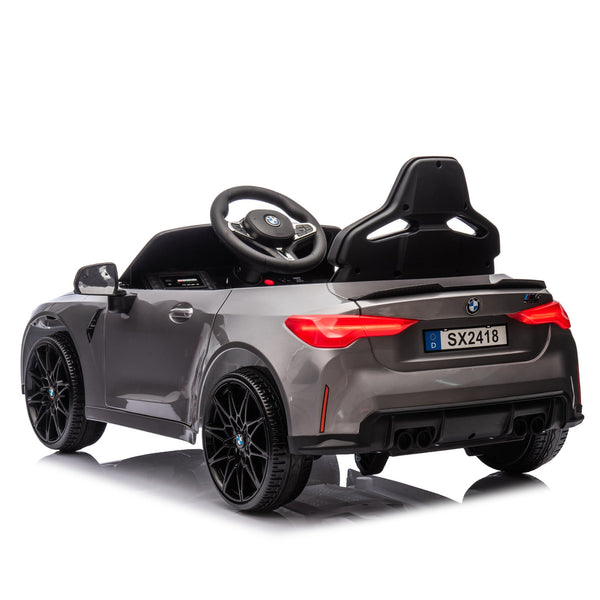 English Elm Bmw M4 Licensed 24v Kids Ride on Car with Remote Control Dual Motors and Led Lights W1578P342138