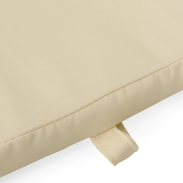 English Elm Christopher Knight Home® - 68020.00Cush-Bge Stylish Beige Chaise Lounge Cushion For Outdoor Comfort & Easy Maintenance, 79" W N775P230112B