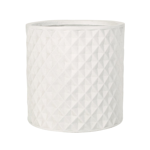 English Elm Mgo Concrete Cube Planter Handcrafted Stone Finish Outdoor Garden Terrace Display 73358.00