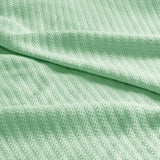 Madison Park Liquid Cotton Casual Blanket BL51N-0737 Seafoam