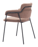 Marcel Dining Chair - Set of 2 Brown 109664 Zuo Modern