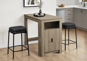 English Elm Barstool, Set Of 2 Counter Height Stools In Black Leather Look With Sturdy Metal Legs For Modern Spaces B2710P287016