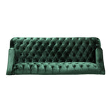 Christopher Knight Home® - Noble House - Adelia Modern Glam Tufted Velvet 3 Seater Sofa