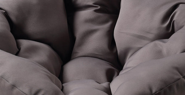 OSP Home Furnishings Papasan Chair Grey