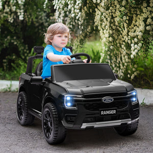 English Elm Qaba Kids Electric Dirt Bike 6v Battery Powered Ride on with Training Wheels Ages 3 to 8 Black W2225P249906