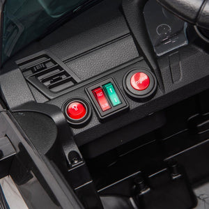 English Elm Lexus Gx550 Two Seat Kids Ride on with 24v Power Remote Control and Suspension Black W1578P416226