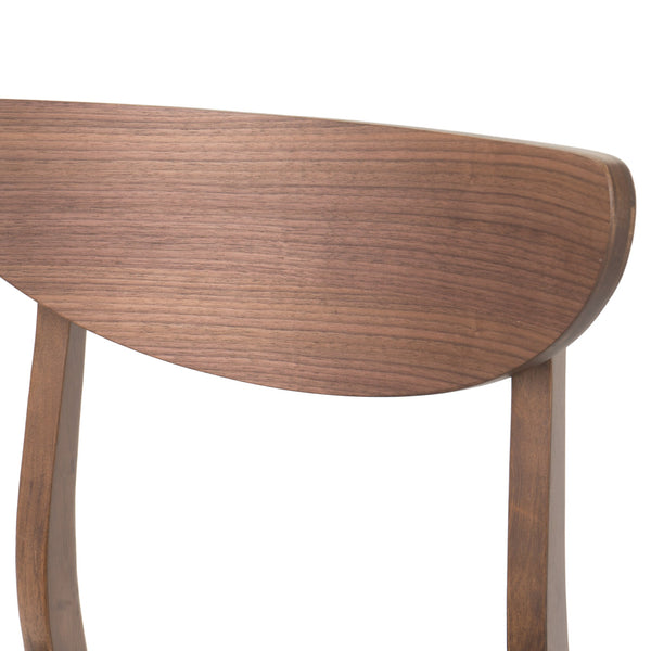 English Elm Christopher Knight Home® - DINING Dark Brown PU Leather Seat Chair with Wood Finish — Sleek Modern Dining Accent, Durable Comfort 58908.00DBN