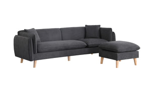 English Elm Brando Modular Sectional Sofa with Chaise Pocket Coil Support for Living Rooms B2749P413234