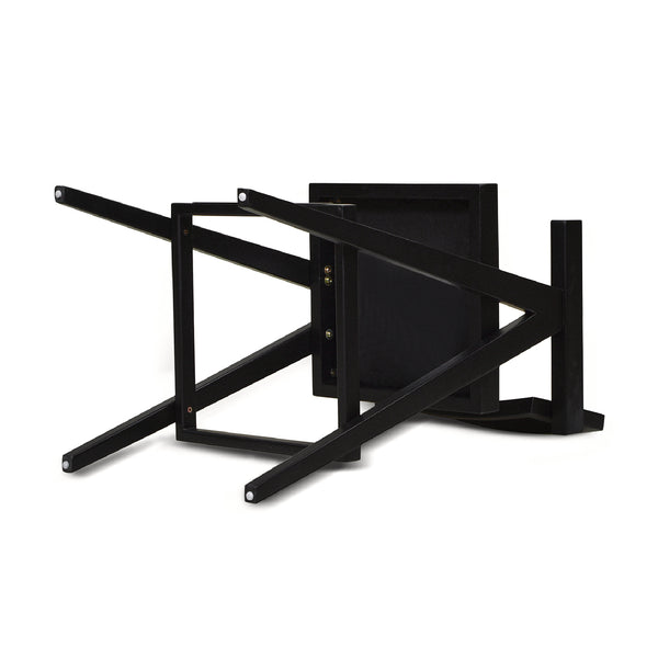 English Elm Jennifer Taylor Home - Milan 29.5" Modern Resin Webbing Bar Stools Set of 3 with Arms, Black Bouclé, Birch Frame, Brass Footrest B2719P238390