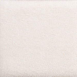 English Elm Christopher Knight Home® - Boucle Cal King Upholstered Platform Bed with Square-Stitched Headboard, Beige Fabric & Black Legs N758C546162A