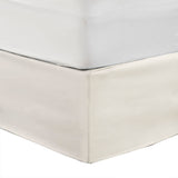 Madison Park Simple Fit Casual Wrap Around Adjustable Bedskirt MP11-5365 Ivory