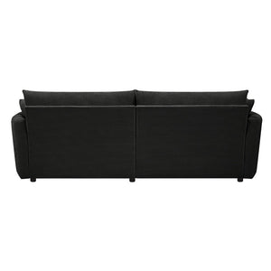 English Elm Oversized Double Chaise Lounge Sofa Bed With Usb Ports - Stylish Corduroy Comfort For Living Room N719S002160B-GIGA