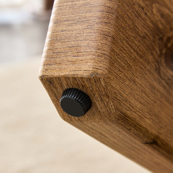 English Elm Circular glass coffee table 33.4" Modern round tempered glass top with wood MDF legs, 130 lb capacity, easy assembly W1151P143350