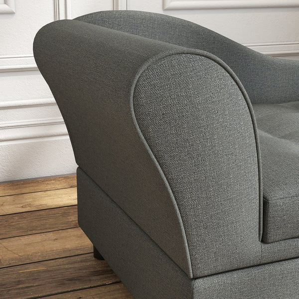 English Elm Pet Sofa with Lift Top Storage Tufted Flannel Cushion Eucalyptus Wood Frame T3971P406638