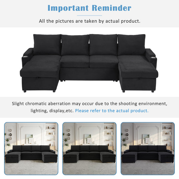 English Elm Swivel Barrel Accent Chair Chenille Tufted Round Club Seat for Living Room Lounge Black N719S002190B