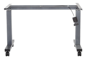 OSP Home Furnishings 4' Sit Stand Desk Frame with Pneumatic Height Adjustment for Office Workstations 4' HB6024-7