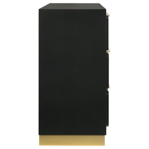 English Elm Sophia Elegant 6-Drawer Dresser With Gold Accents – Stylish Storage For Modern & Mid-Century Homes B062P353392-GIGA