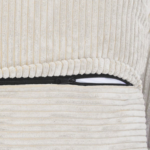 English Elm Pixel Modern Modular Sofa - Versatile L-Shaped 4-Seater In Cozy Corduroy, Perfect For Families! B341S00023-GIGA