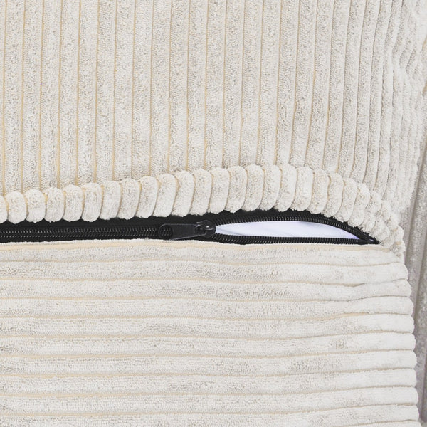 English Elm Pixel Modern Modular Sofa - Versatile L-Shaped 4-Seater In Cozy Corduroy, Perfect For Families! B341S00023-GIGA