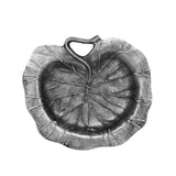 Christopher Knight Home® - Noble House - Neosho Handcrafted Aluminum Decorative Leaf Plate, Antique Nickel