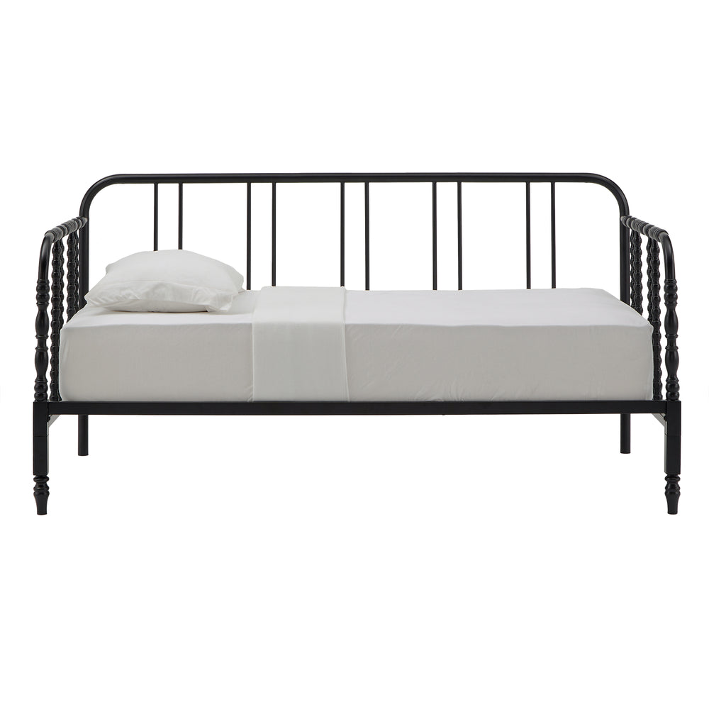 Homelegance By Top-Line Ambrose Metal Spool Daybed Black Metal