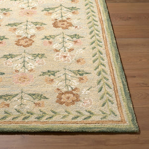 Livabliss Fairfax Hand-tufted Wool Accent Rug Bohemian Global Pattern for Entryway or Bedside Olive, Sage 8' x 10' FFX2302-810